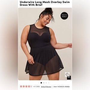 Torrid swim dress